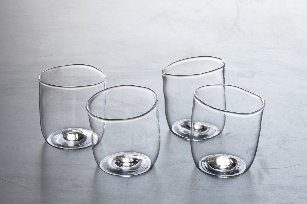 Tiny best sale glass cups